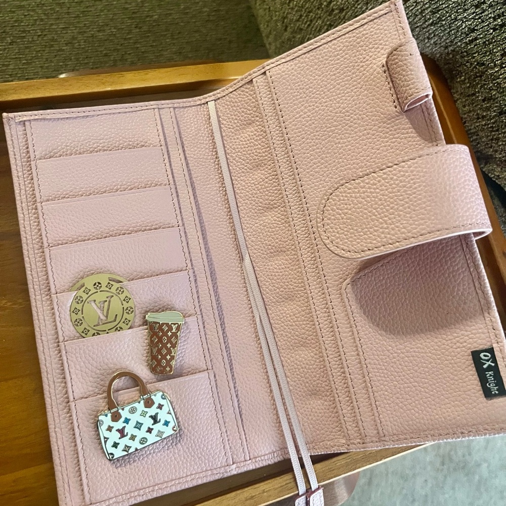 OX Knight Pink planner cover